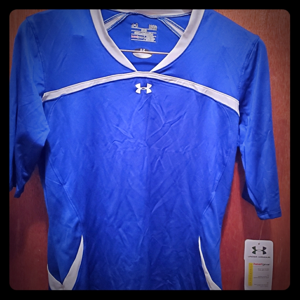 UA compression Heatgear Workout Sport top
